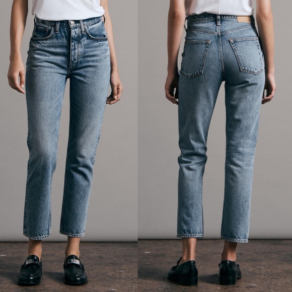 Rag & Bone Nina High Rise Ankle Cigarette Jeans in Norwalk.size 24 - Picture 6 of 10